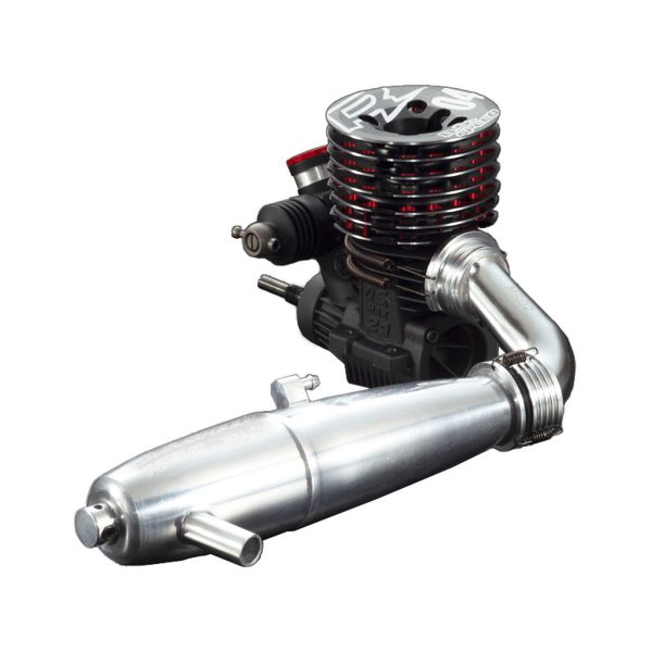 OS Engines O.S. Speed R2104 1/8 Scale Engine with T-2080SC II Silencer Set