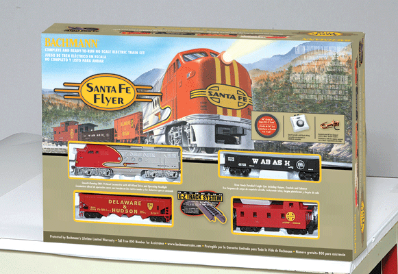 Bachmann Industries Santa Fe Flyer Train Set