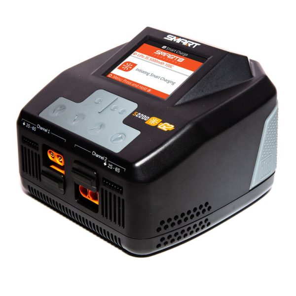 Spektrum SMART S2200 G2 AC 2x200W Smart Charger