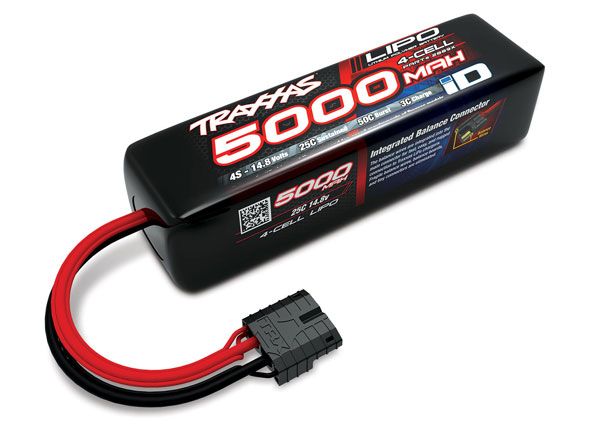 Traxxas 4S LIPO 5000MAH 14.8V 25C LONG