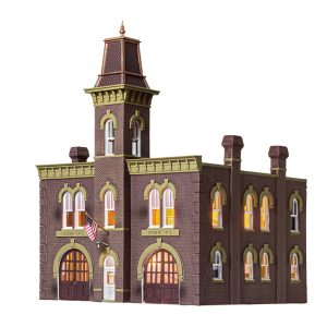 Woodland Scenics Firehouse Assembled