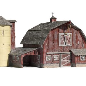 Woodland Scenics Old Weathered Barn Assembled