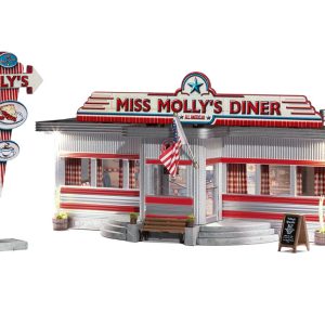 Woodland Scenics Miss Molly's Diner Assembled