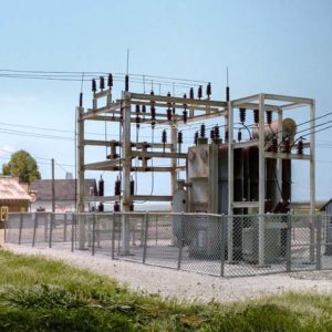 Woodland Scenics Substation Assembled