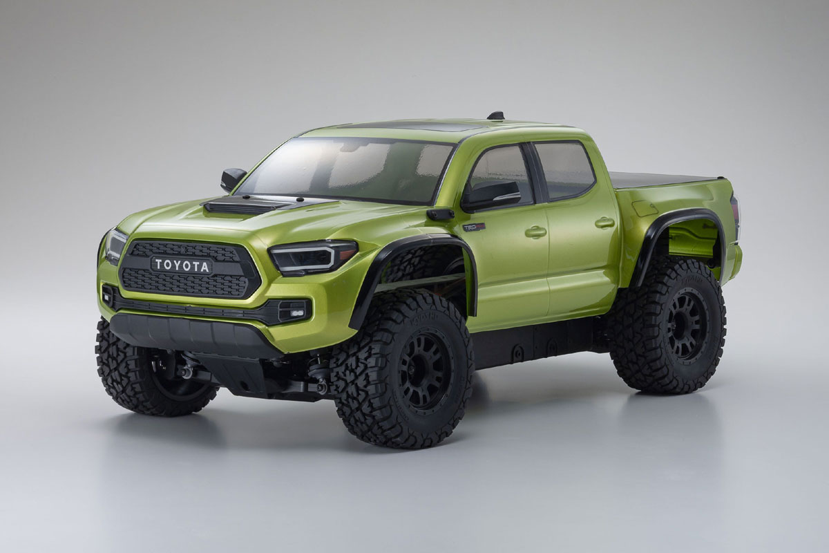 Kyosho 1/10 2021 Toyota Tacoma TRD Pro Electric Lime 4WD KB10L Readyset - Image 2