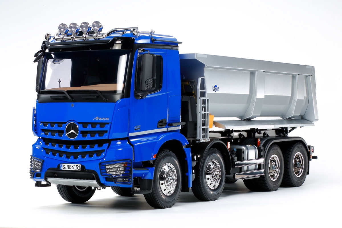 Tamiya 1/14 RC Mercedes Benz Arocs 4151 8x4 Tipper Truck Kit TAM56366 - Image 2