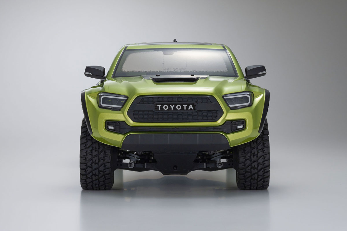 Kyosho 1/10 2021 Toyota Tacoma TRD Pro Electric Lime 4WD KB10L Readyset - Image 5