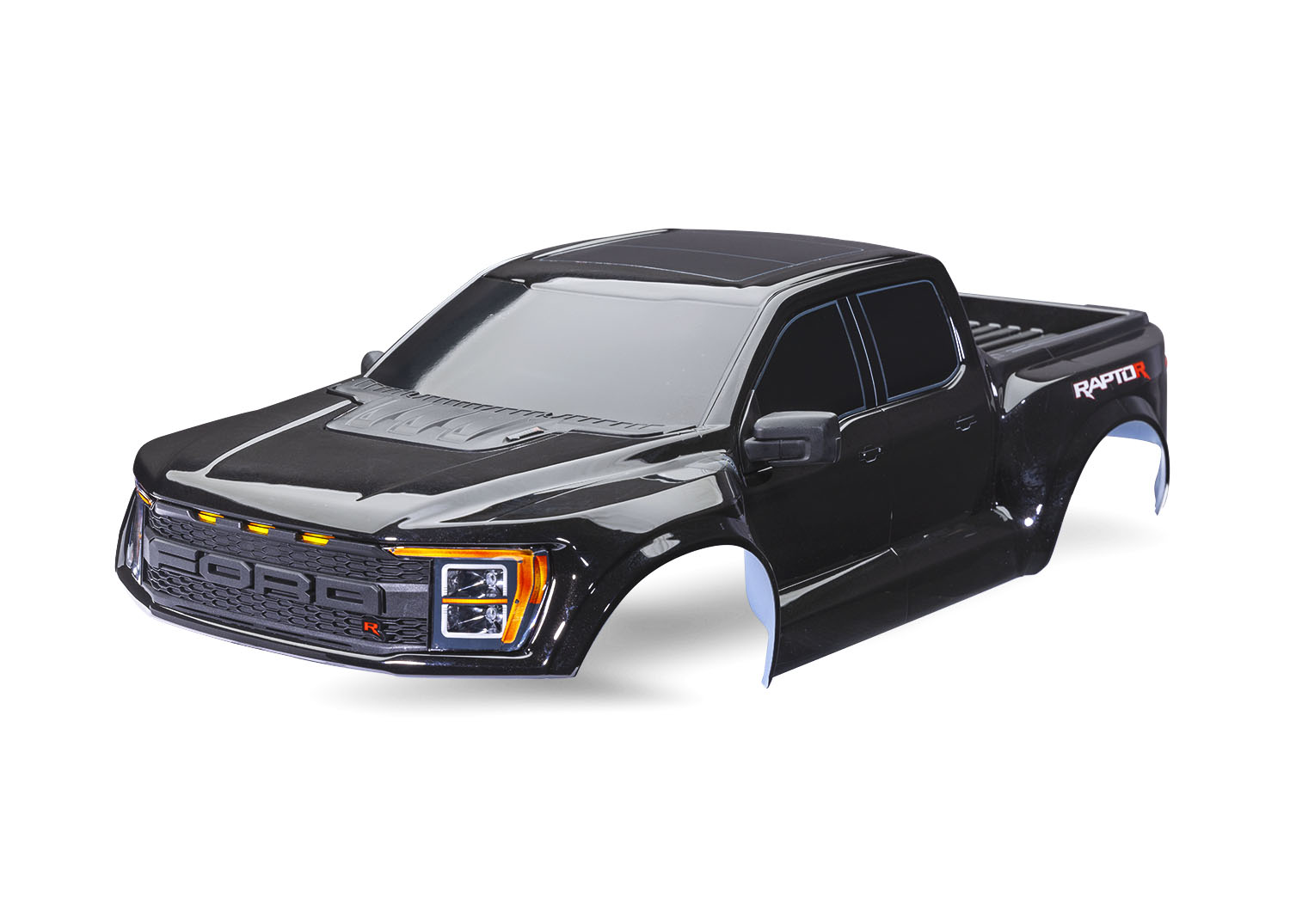 Traxxas Body Raptor R Black Complete