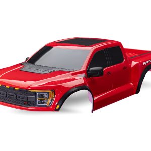 Traxxas Body Raptor R Red Complete