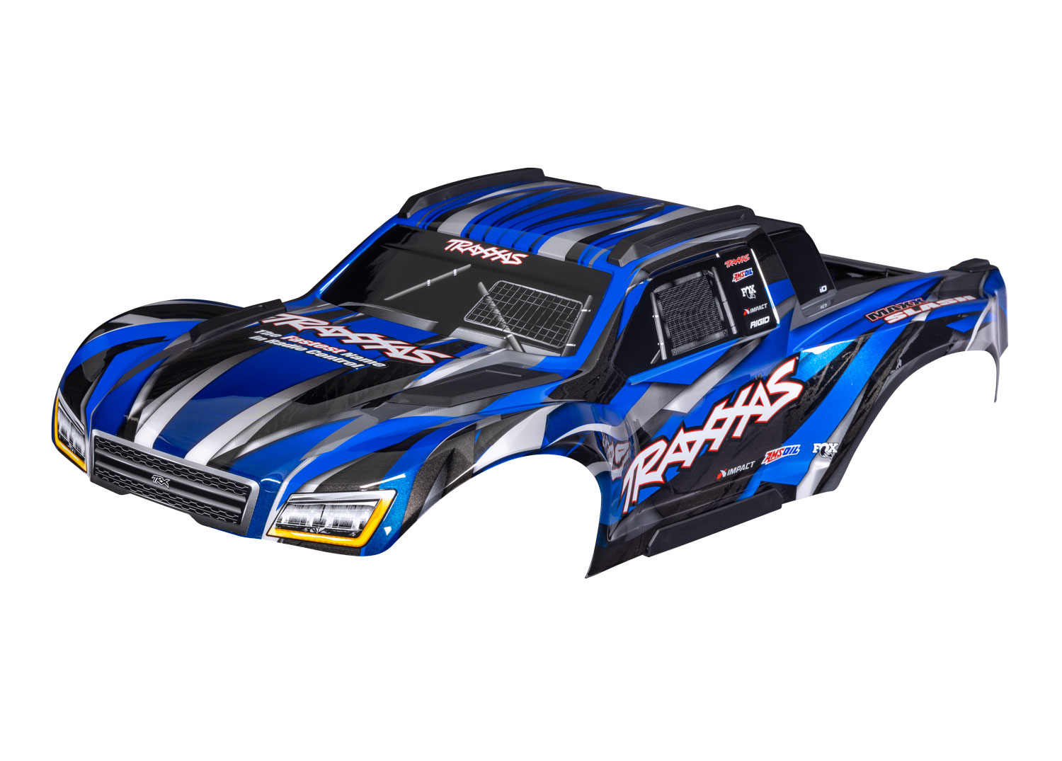 Traxxas Body Maxx Slash Blue W/Decals
