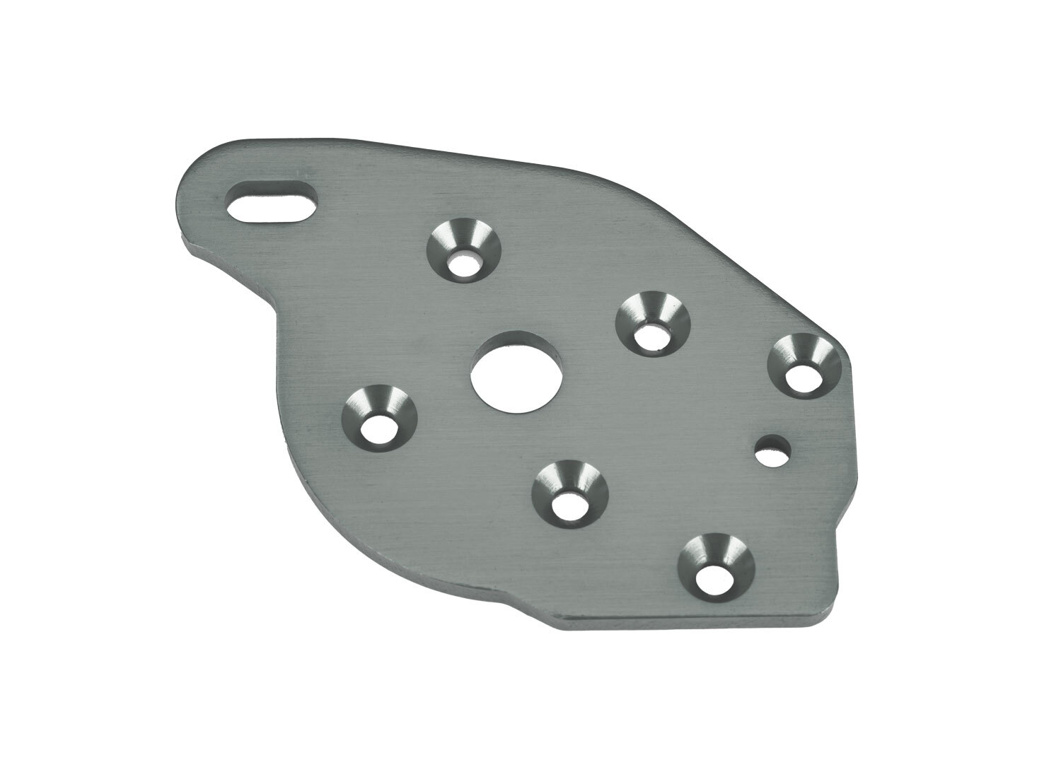 Traxxas PLATE, MOTOR, 6061-T6 ALUM GRAY