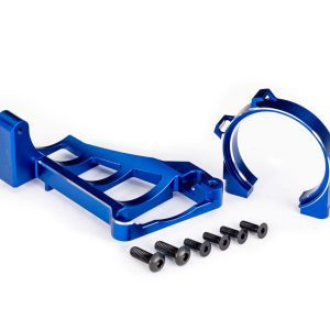 Traxxas MOTOR MOUNTS BLUE ALUM FOR 3461