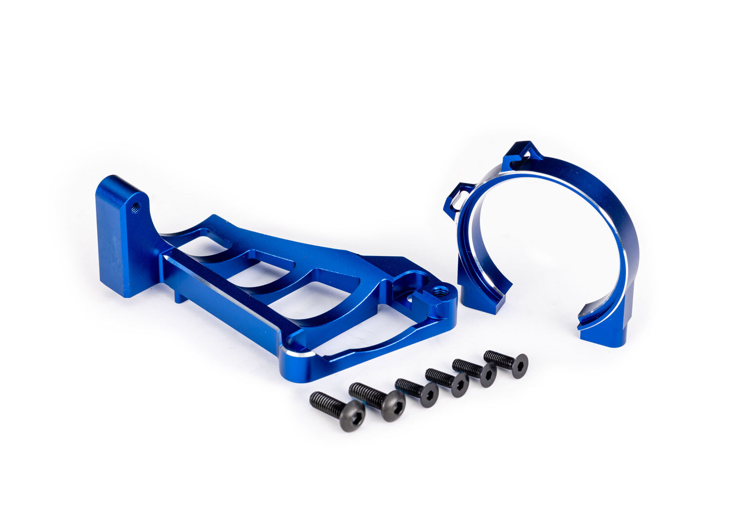 Traxxas MOTOR MOUNTS BLUE ALUM FOR 3461