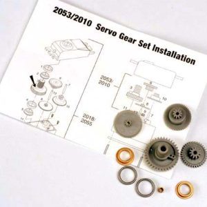 Traxxas GEAR SET SERVO HIGH-TORQUE