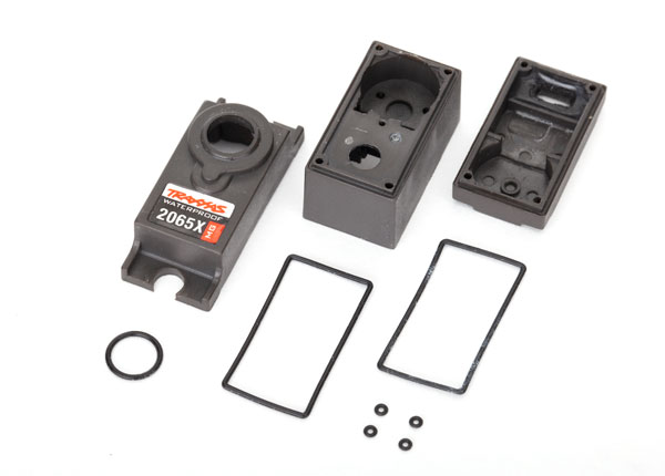 Traxxas CASE/GASKET MTL GEAR 2065X