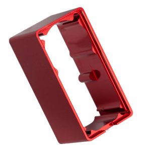 Traxxas SERVO CASE ALUM RED MID 2255