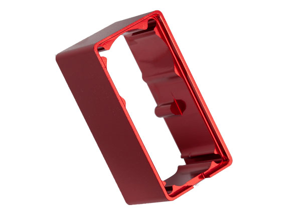 Traxxas SERVO CASE ALUM RED MID 2255