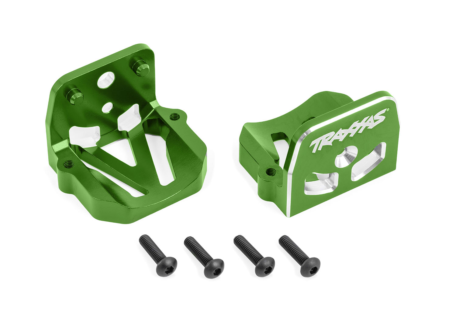 Traxxas MOTOR MOUNT ALUM GRN (F&R)