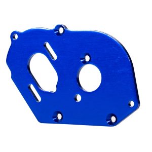 Traxxas PLATE, MOTOR, BLUE 3.2MM THICK