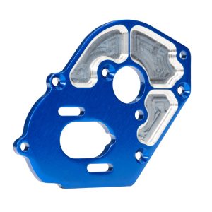 Traxxas PLATE MOTOR BLUE 4MM MACH