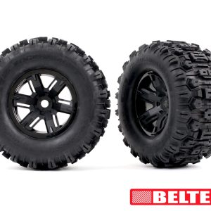 Traxxas T&W XMAXX BLK WHL MAXX AT TIRE