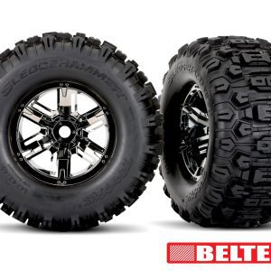 Traxxas T&W XMAXX BLK CHRM WHL MAXX AT (Late October)