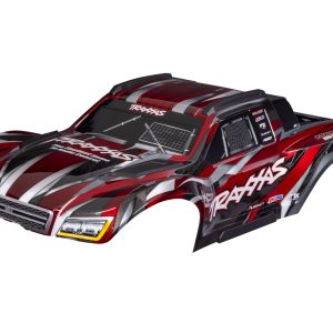 Traxxas BODY MAXX SC RED/DECALS