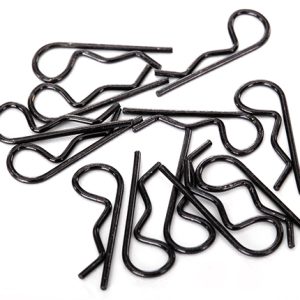 Traxxas BODY CLIPS BLK STNDRD (12)