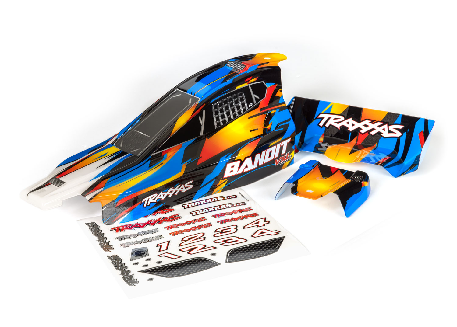 Traxxas BANDIT VXL, BODY, BLUE