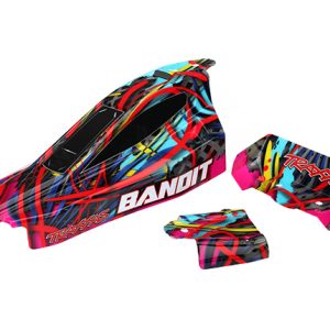 Traxxas BODY BANDIT HWN DECALS APPLIED