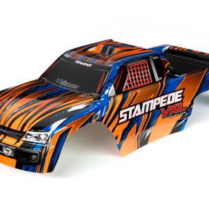 Traxxas STMPD VXL, BODY, ORG/BLU