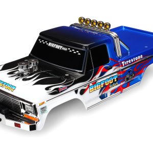 Traxxas BODY BIGFOOT FLAME DECAL APPLD