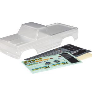 Traxxas BODY BIGFOOT NO. 1 CLEAR W/ DECAL