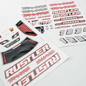Traxxas DECAL RUSTLER