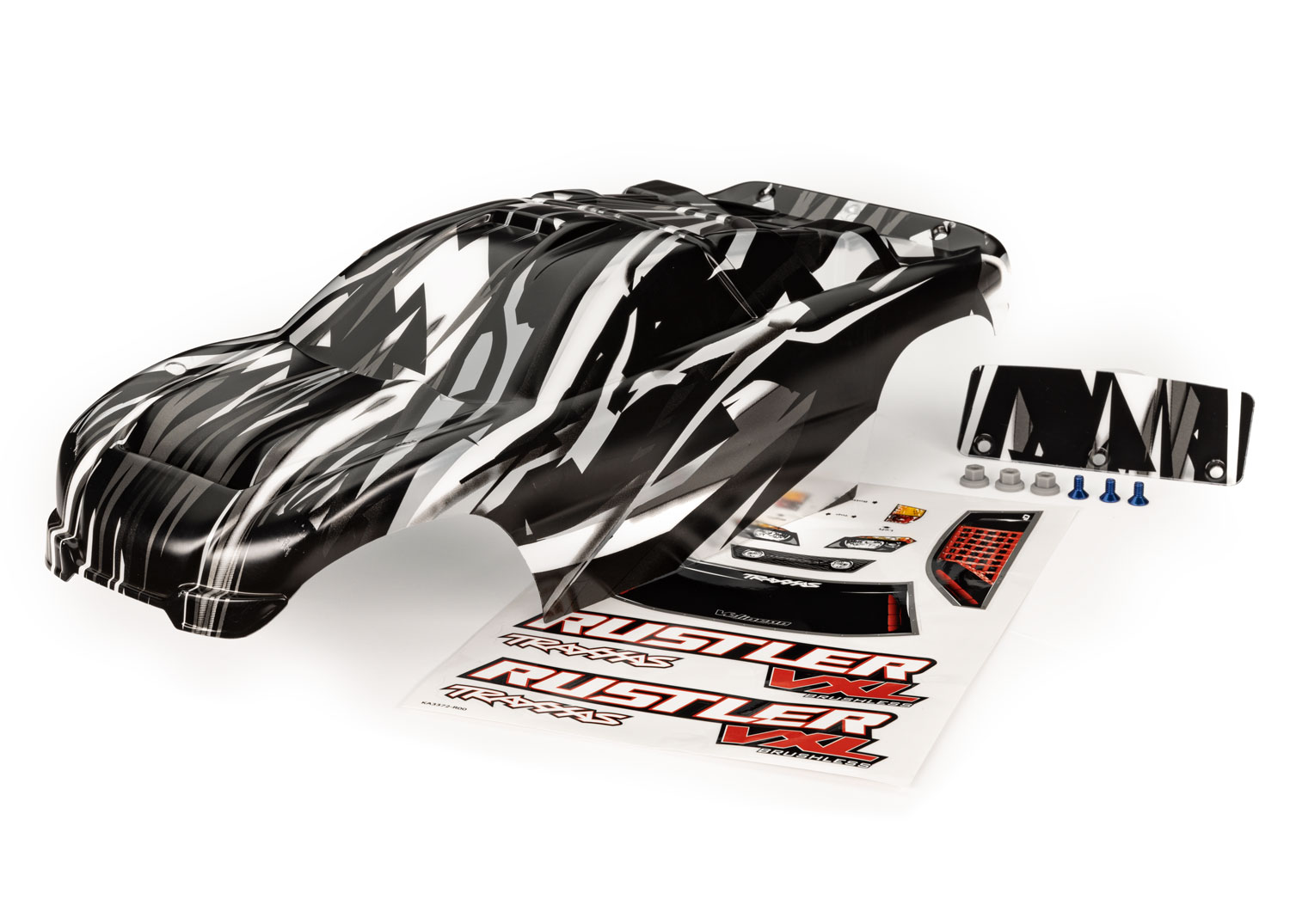 Traxxas BODY RUSTLER VXL PROGRAPHIX