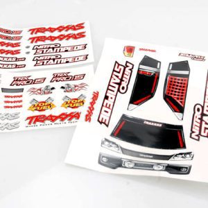Traxxas DECAL NITRO STAMPEDE