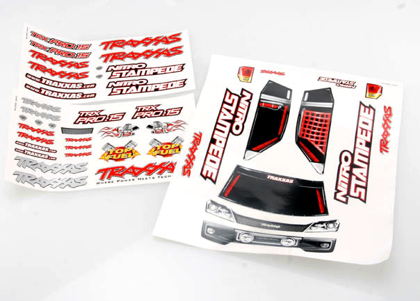 Traxxas DECAL NITRO STAMPEDE