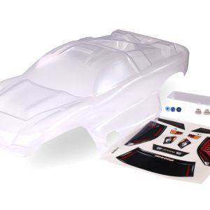 Traxxas BODY NITRO RUSTLER CLEAR WING