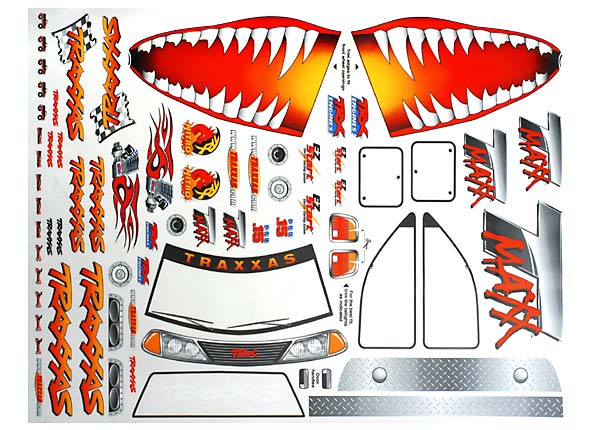 Traxxas DECAL T-MAXX JAWS