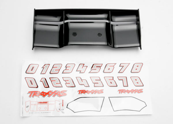 Traxxas WING REVO (BLACK)/ DECAL SHEET