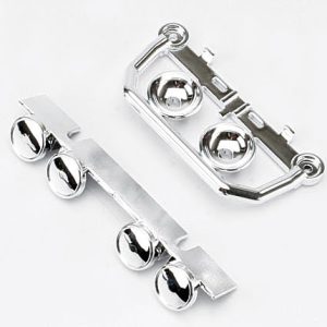 Traxxas LIGHT BAR FRNT BUMPR/ROOF CHRM