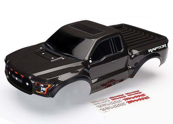 Traxxas BODY 2017 FORD RAPTOR BLACK