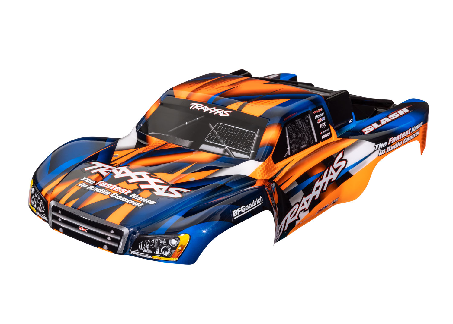 Traxxas SLASH 2WD, BODY, ORNG/BLUE