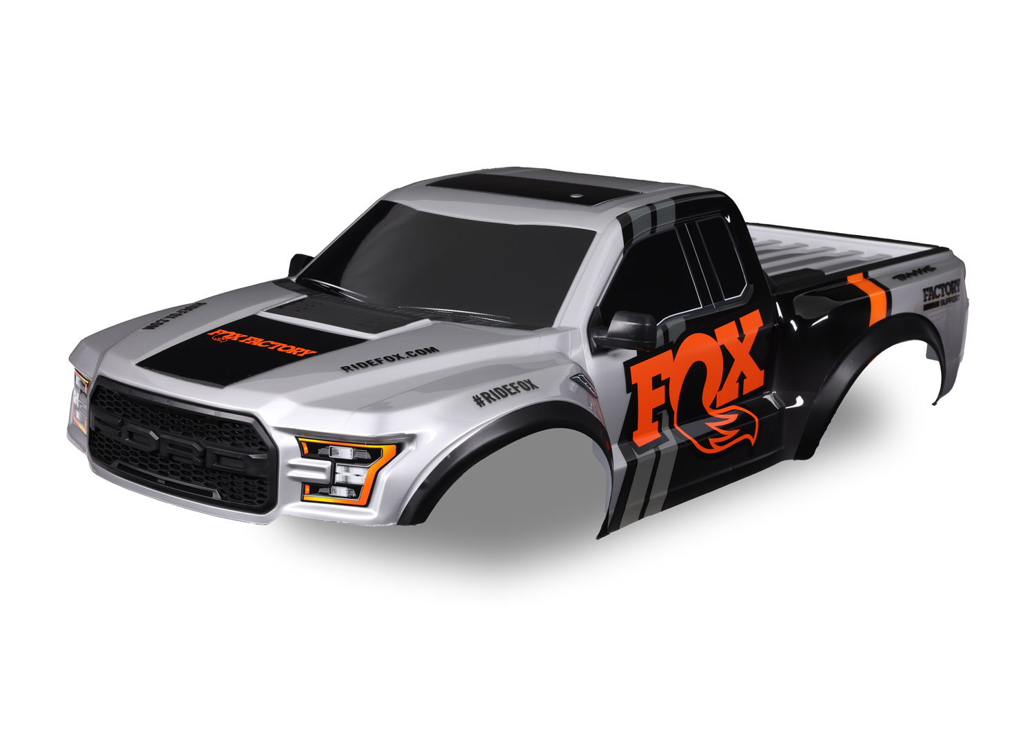 Traxxas BODY 2017 FORD RAPTOR HD FOX