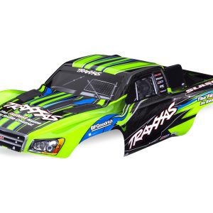 Traxxas BODY SLASH 2WD GREEN CLIPLESS