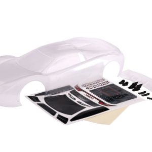 Traxxas BODY XO-1 CLEAR W/WING