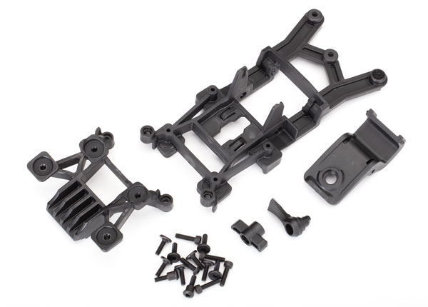 Traxxas BODY MOUNTS F&R RUSTLER 4X4