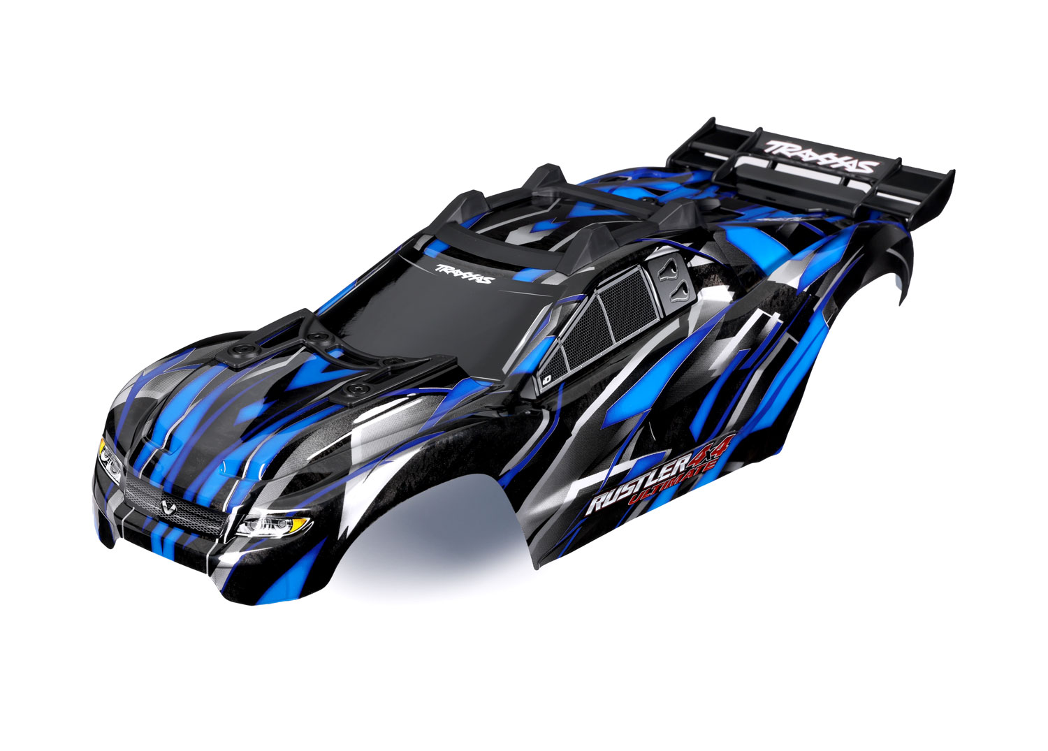 Traxxas BODY RUSTLER 4X4 ULT BLUE