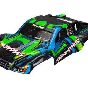 Traxxas BODY SLASH 4X4 GRN/BLUE