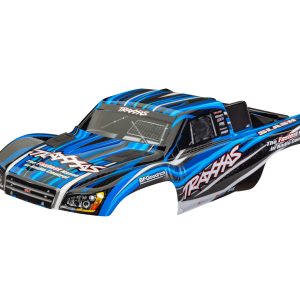 Traxxas BODY SLASH 4X4 BLUE CLIPLESS